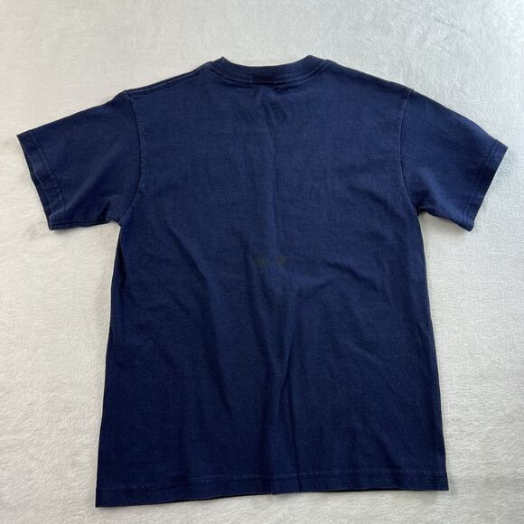 WWE John Cena Youth L 10/12 T-Shirt AOP Graphic Navy Blue Wrestling U Dont C Me - Picture 7 of 9